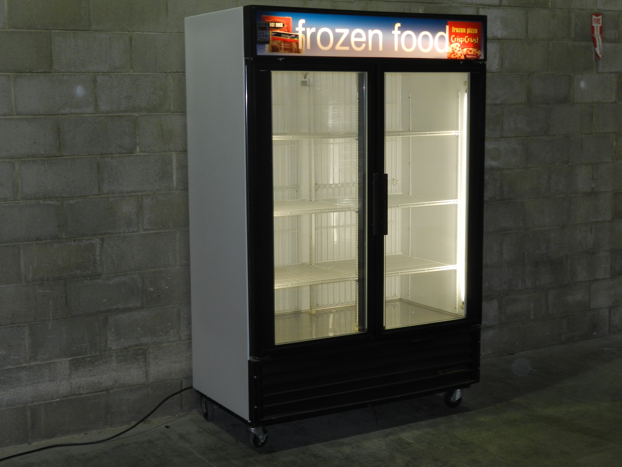 Used two door freezer, used 2 door freezer, refurbished two door freezer, True Freezer